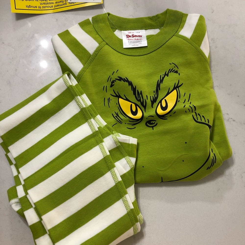 Hanna Anderson Grinch PJs BOY or GIRL
